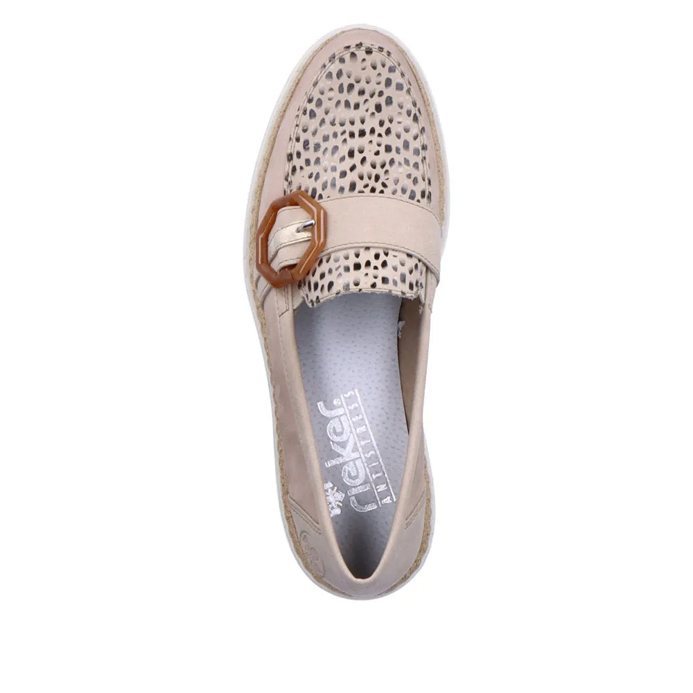 54864-60 Beige Loafer