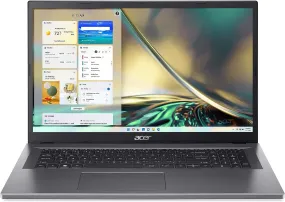 Acer Aspire 3 A317-55P Laptop - Intel N200, 8GB, 256GB SSD, Integrated Graphics, 17. " Full HD, Windows 11, Iron