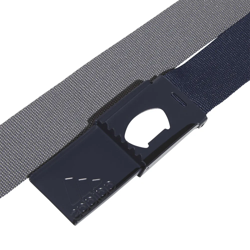 adidas Reversible Web Belt - Collegiate Navy/Grey Four