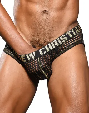 Andrew Christian Access Mesh Brief w/ Almost Naked 92071