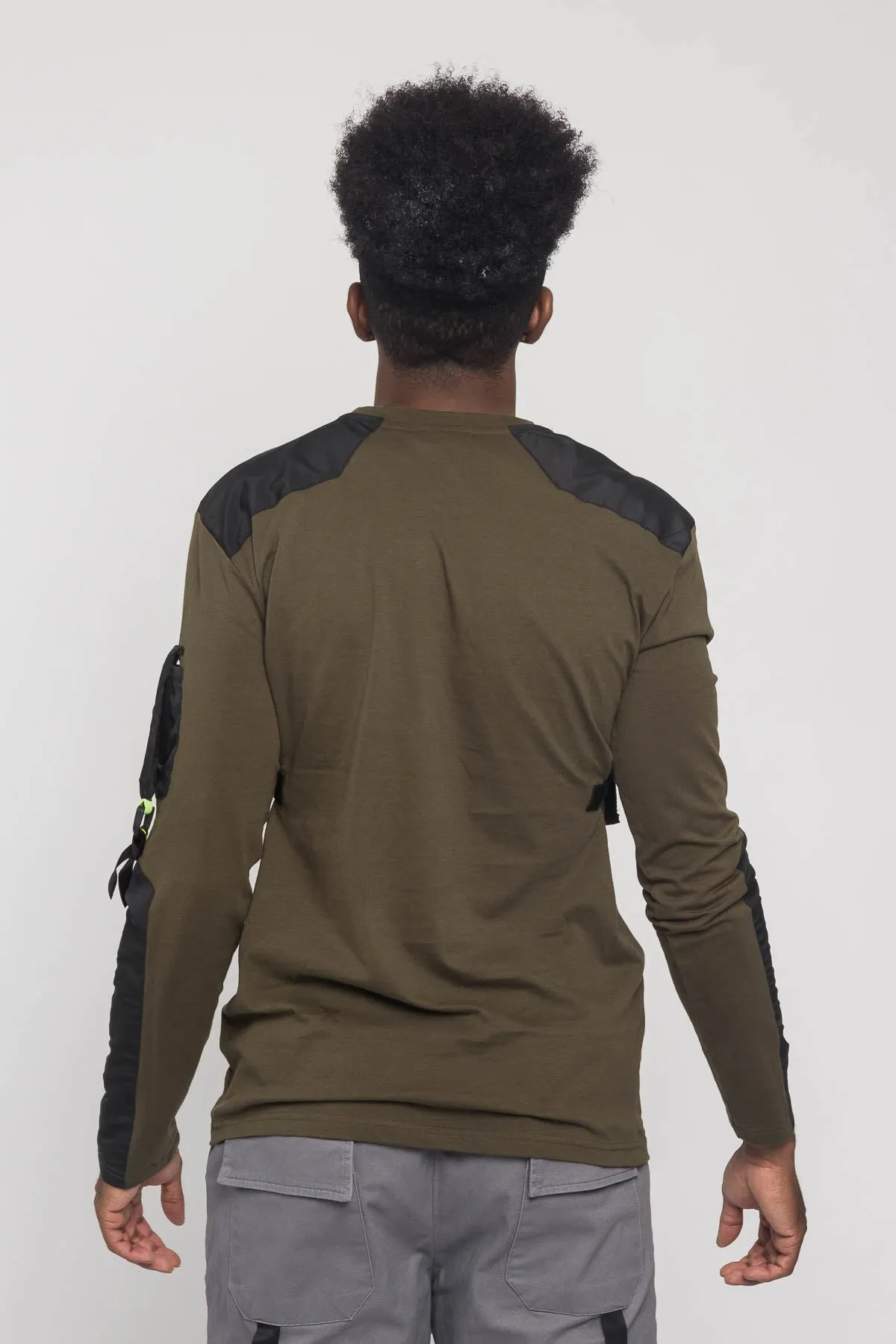 Army Buckle Long Sleeve T-Shirt