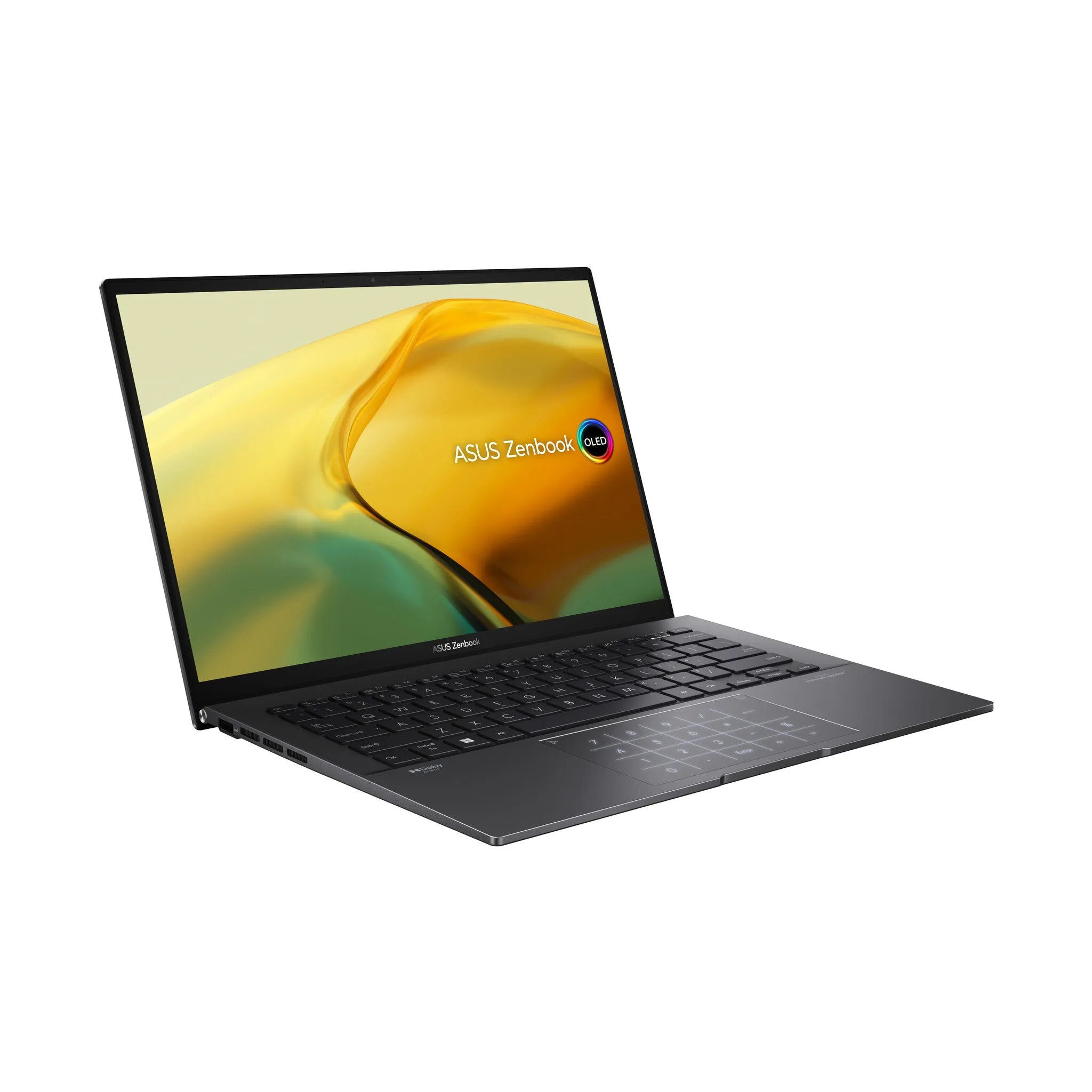 ASUS Zenbook 14 OLED UM3402YA-KN151W AMD Ryzen™ 7 5825U Laptop 35.6 cm (14") 2.8K 16 GB LPDDR4x-SDRAM 1 TB SSD Wi-Fi 6E (802.11ax) Windows 11 Home Black