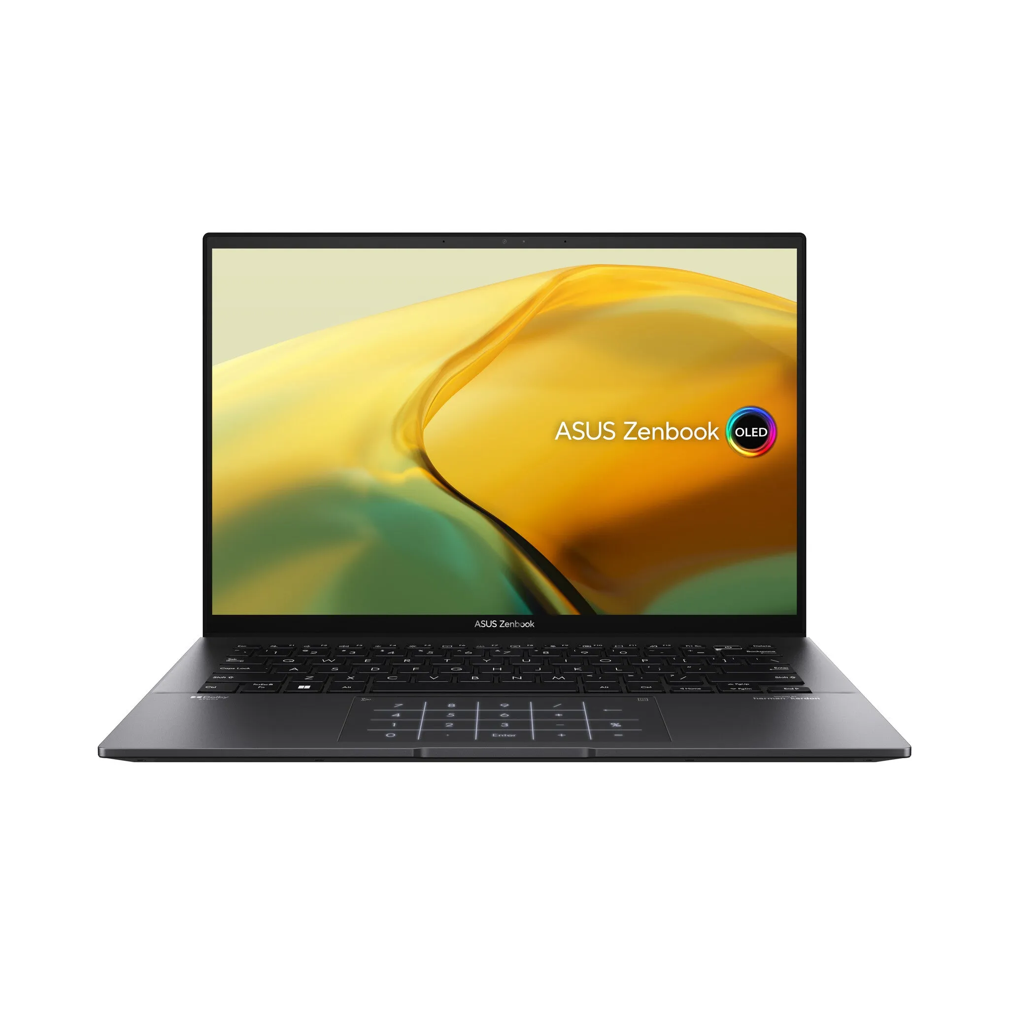 ASUS Zenbook 14 OLED UM3402YA-KN151W AMD Ryzen™ 7 5825U Laptop 35.6 cm (14") 2.8K 16 GB LPDDR4x-SDRAM 1 TB SSD Wi-Fi 6E (802.11ax) Windows 11 Home Black