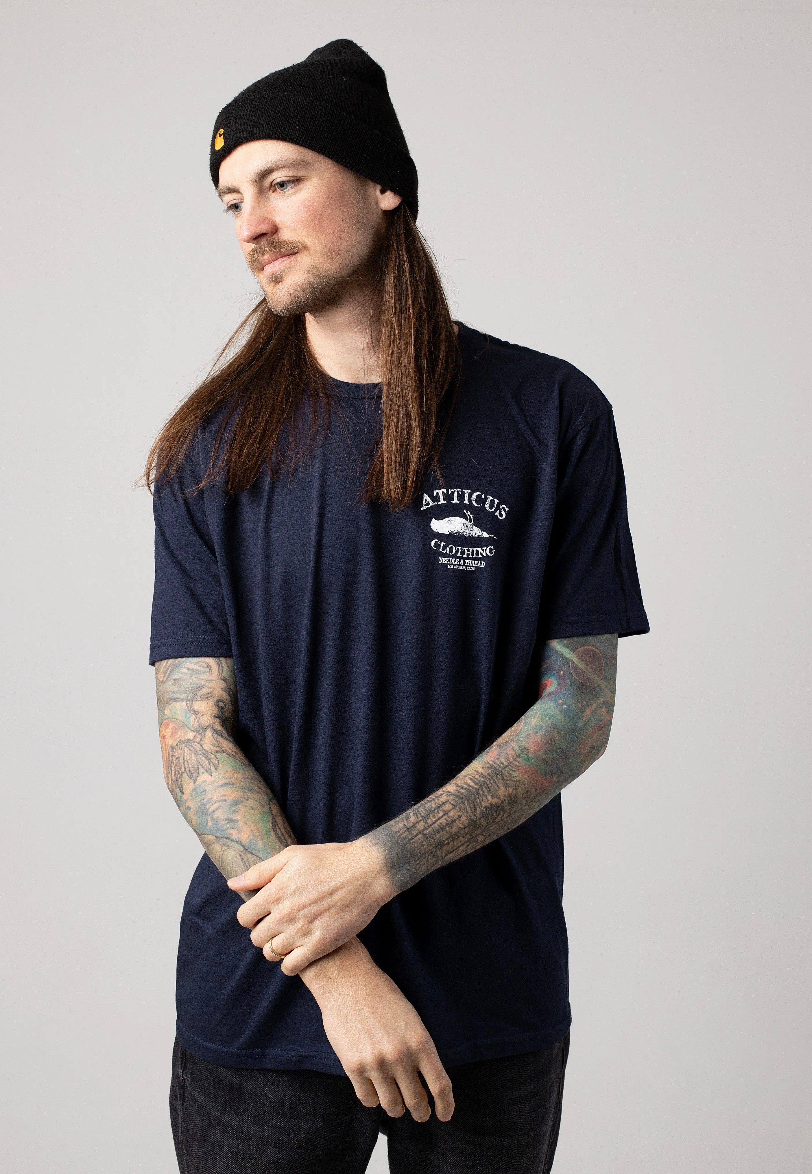 Atticus - Distinction Navy - T-Shirt