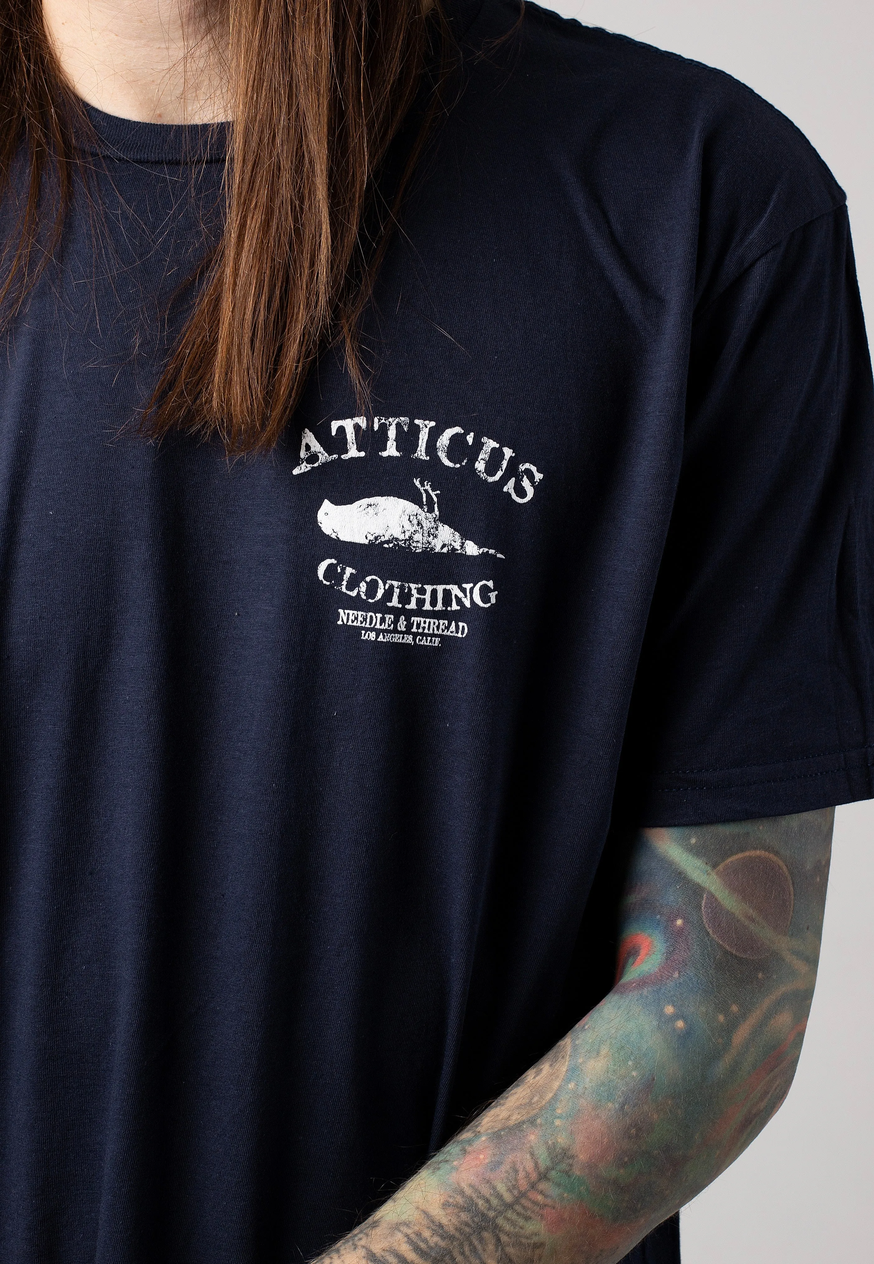 Atticus - Distinction Navy - T-Shirt