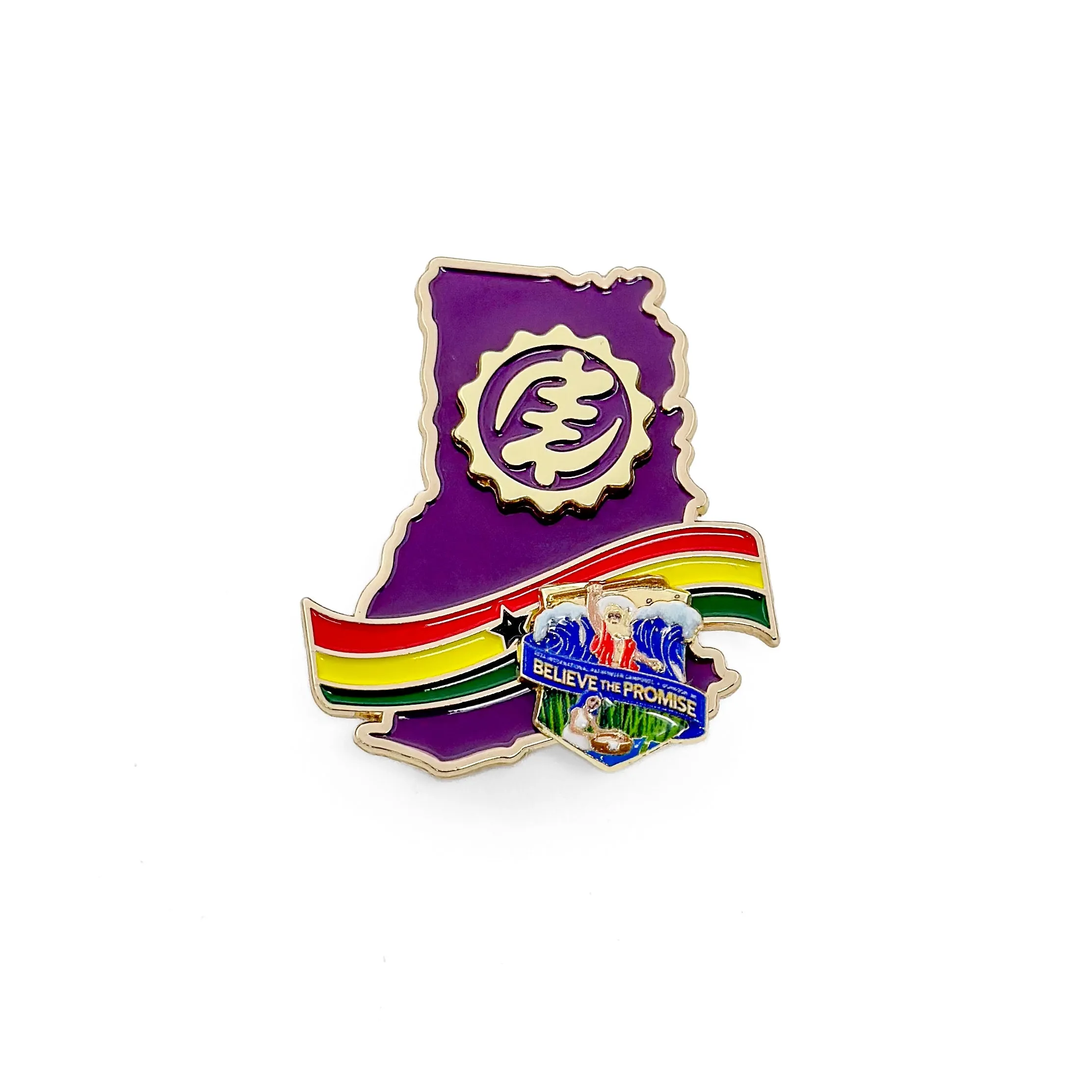 Believe the Promise 2024 Ghana Pins (Fundraiser Pin Set)