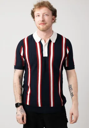 Ben Sherman - Mod Knitted Rugby Dark Navy - Polo