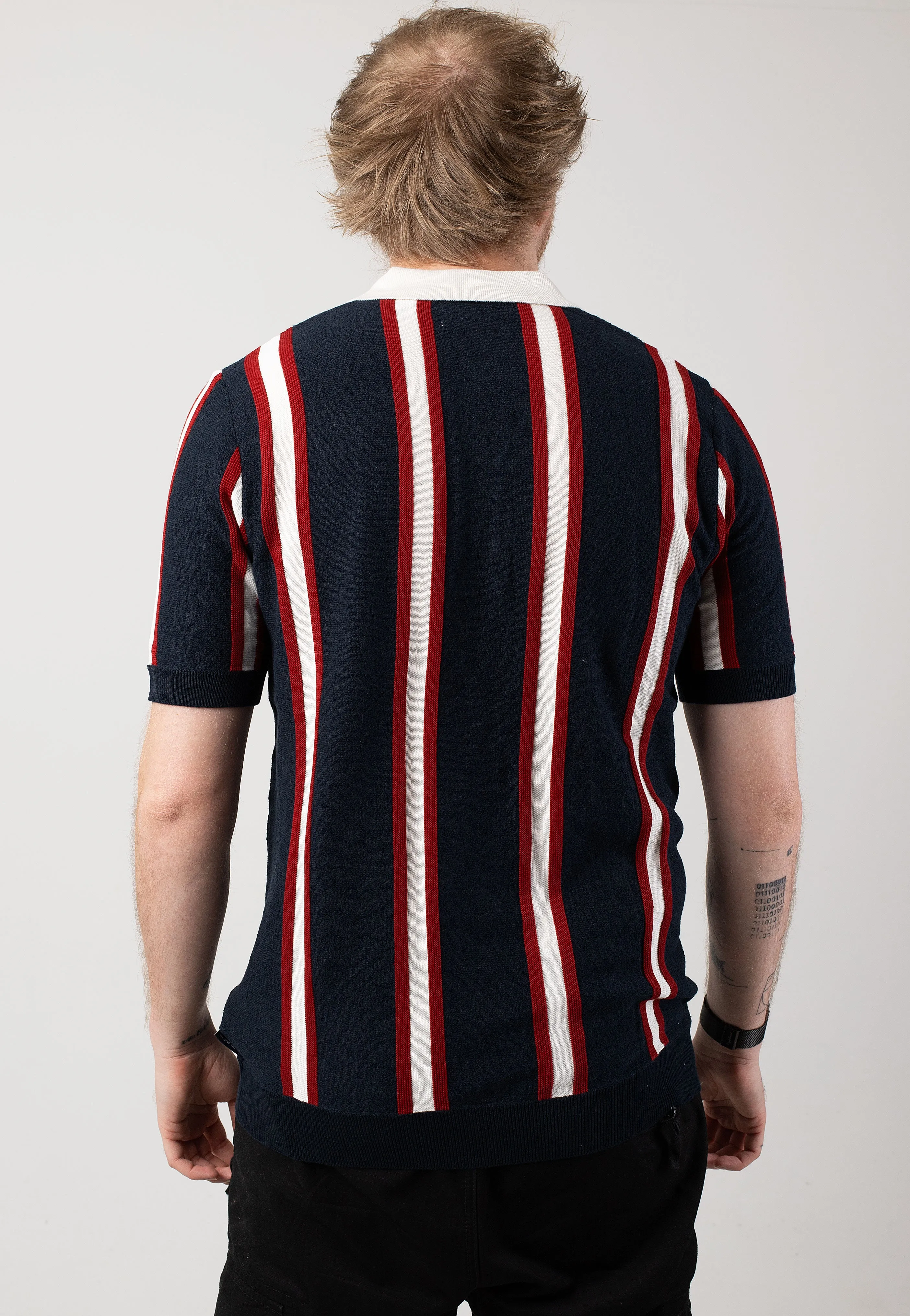 Ben Sherman - Mod Knitted Rugby Dark Navy - Polo