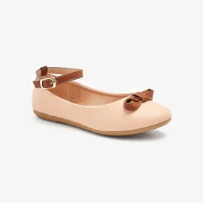 Bowed Girls Sandals