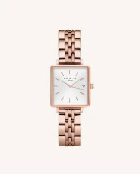 Boxy XS White Rosegold