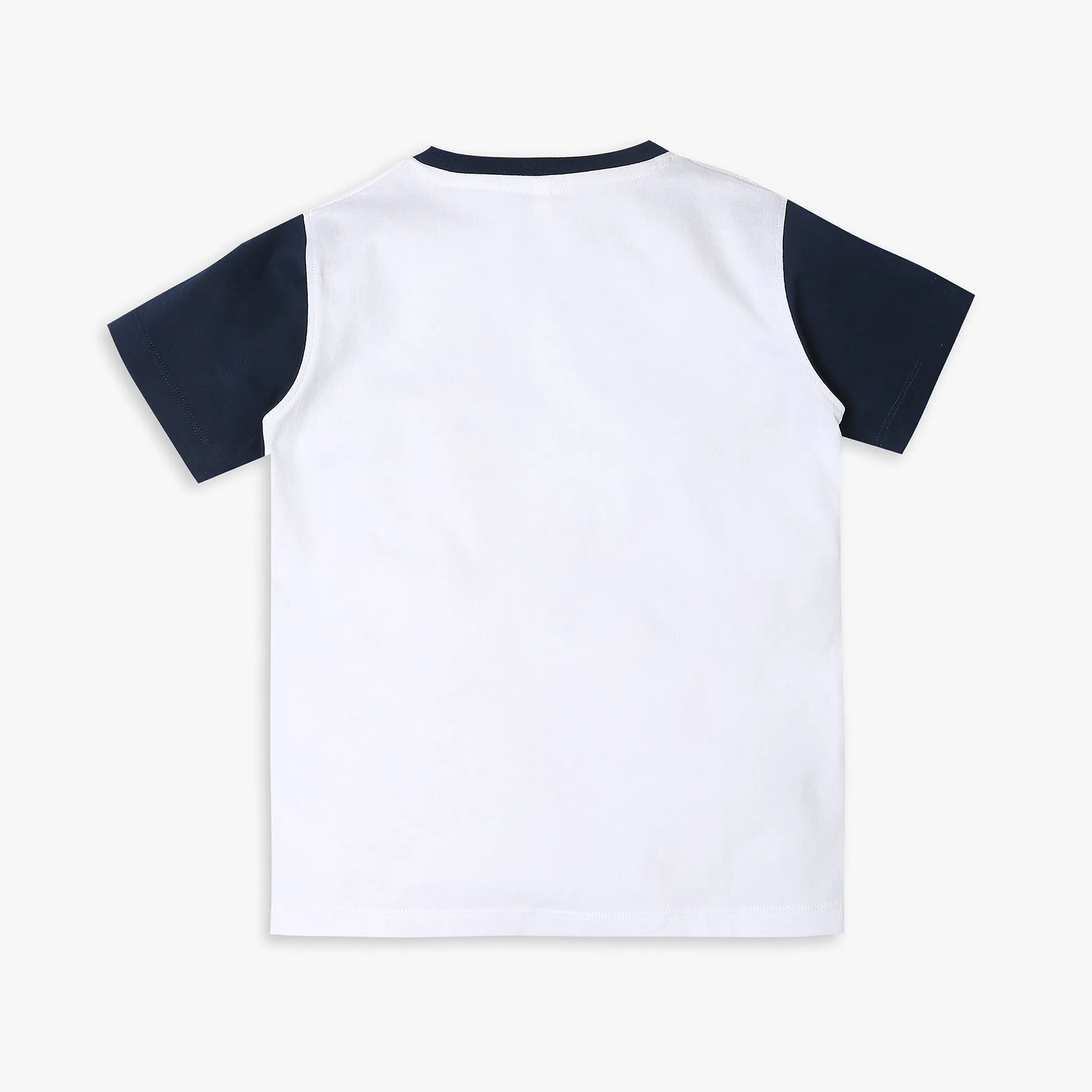 Boy's Regular Fit Solid T-Shirt