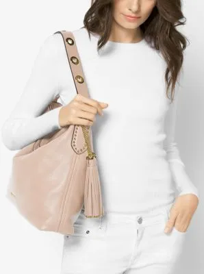 Brooklyn Large Leather Shoulder Bag