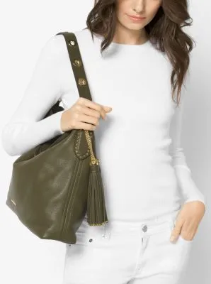 Brooklyn Large Leather Shoulder Bag