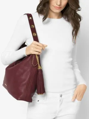 Brooklyn Large Leather Shoulder Bag