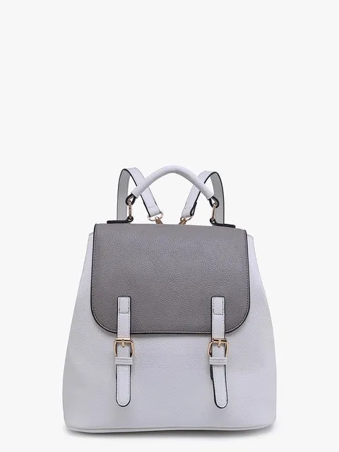 Brooks Backpack - White/Grey