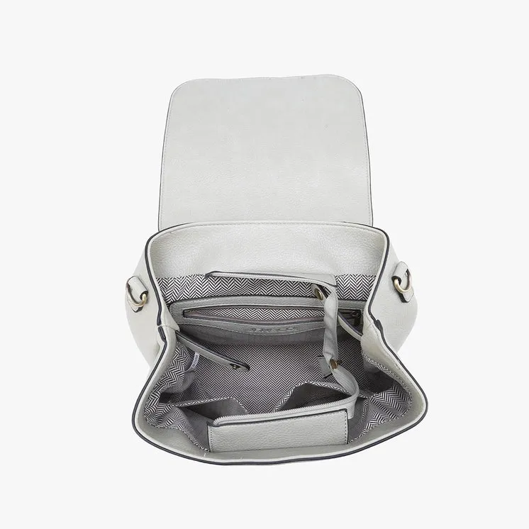 Brooks Backpack - White/Grey