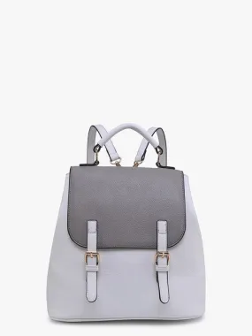 Brooks Backpack - White/Grey