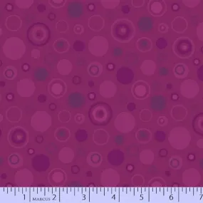 Bubble Dot in Purple, Purple Blender, Studio 37 Fabrics