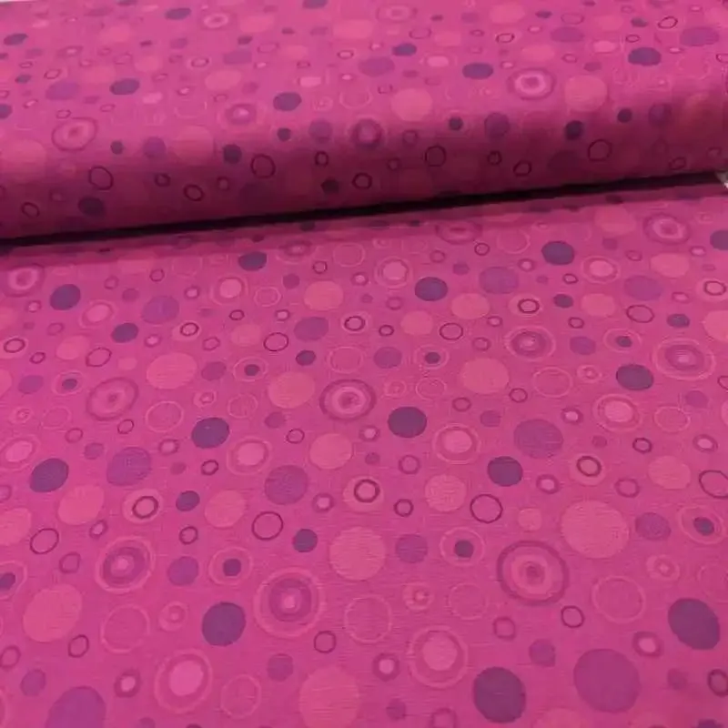 Bubble Dot in Purple, Purple Blender, Studio 37 Fabrics