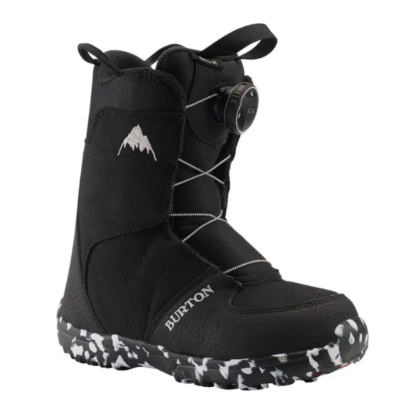 Burton 2023 Youth Grom BOA® Snowboard Boot Black