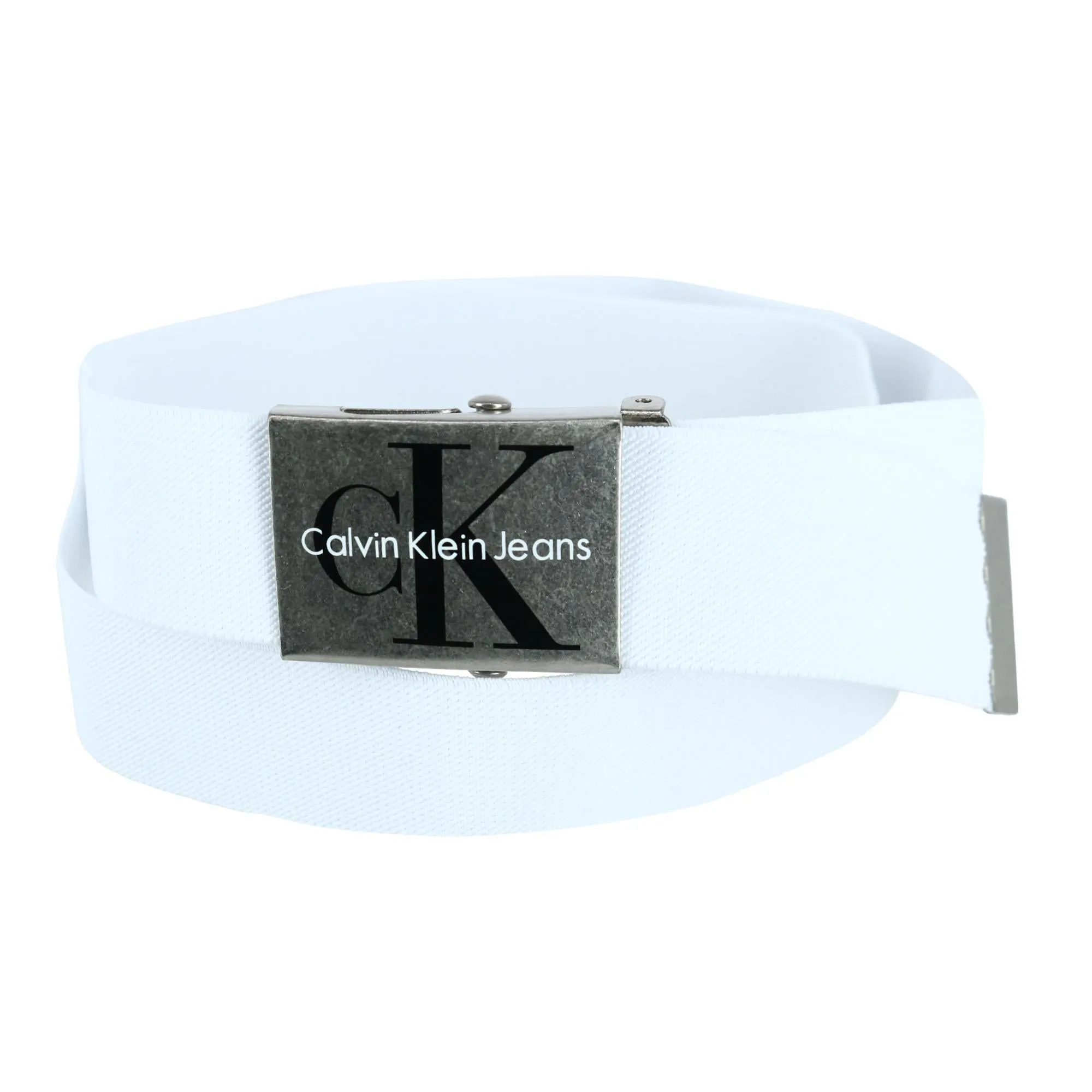 Calvin Klein Men's Fabric Stretch Belt (Pack of 3)