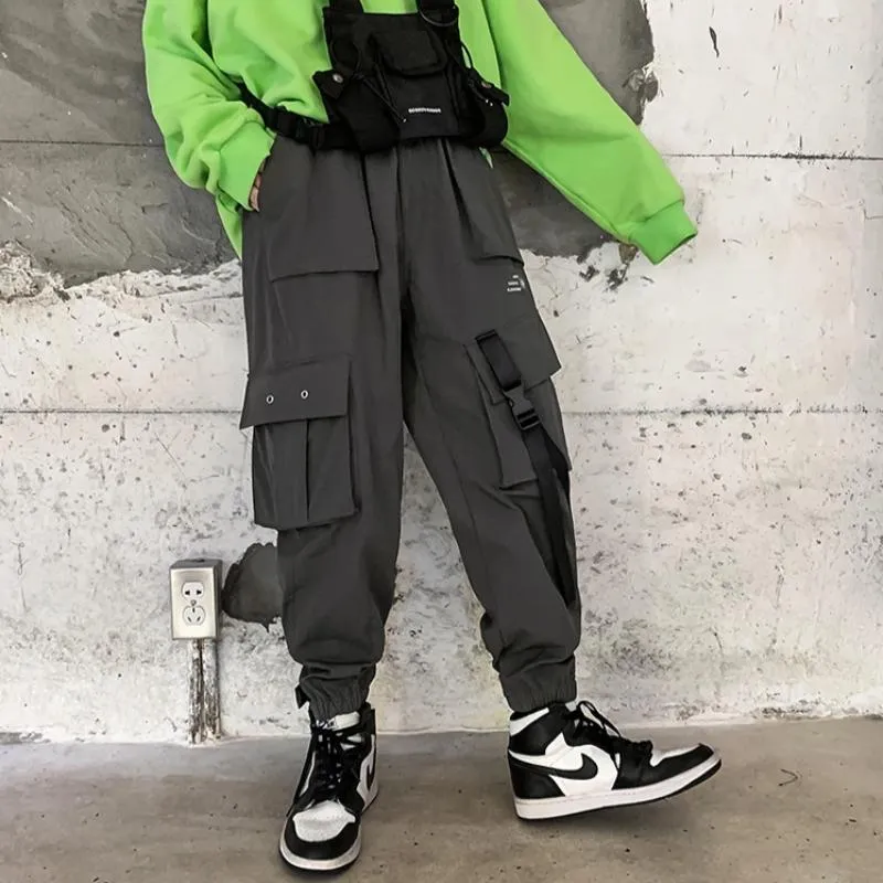 Cargo Joggers with Strap Detail