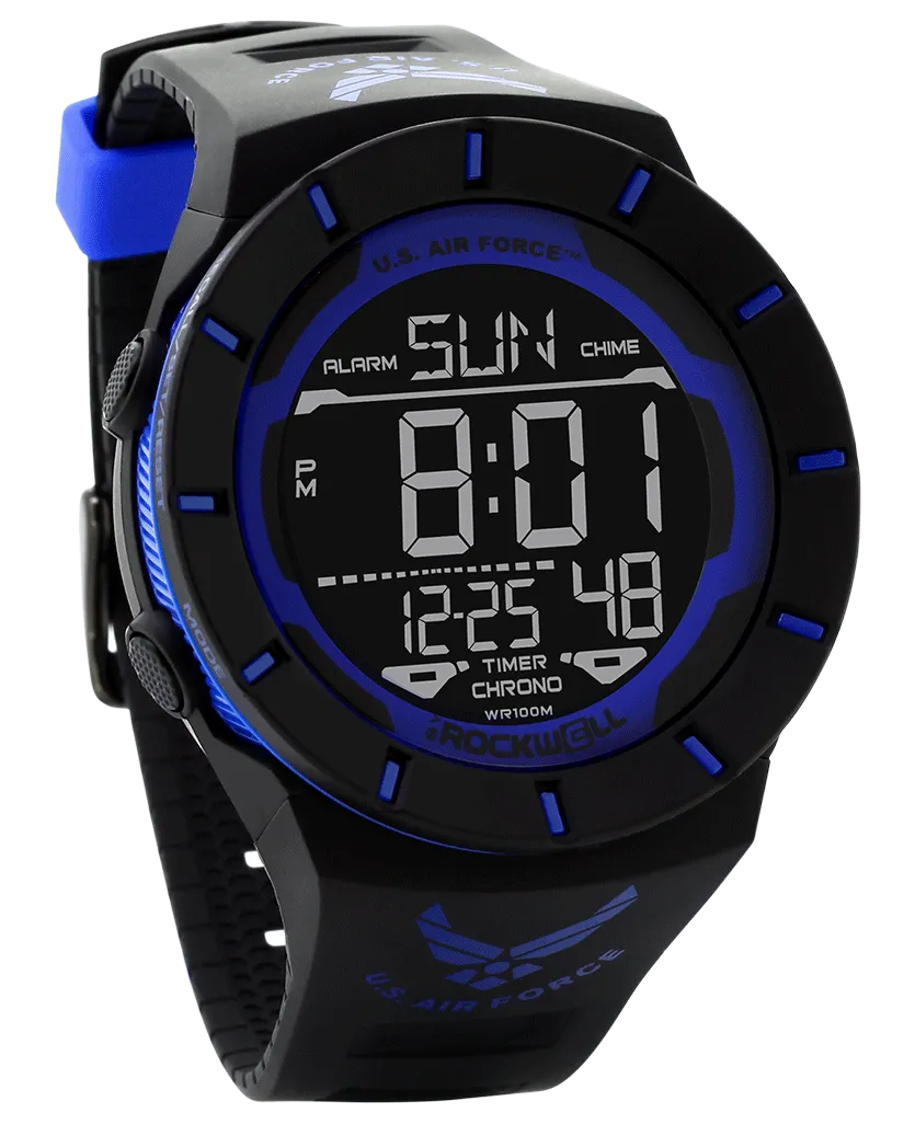 Coliseum Air Force Edition (Black/Blue) Watch