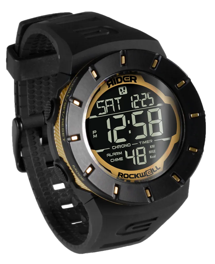 Coliseum Fit™ Forum (Black/Gold) Watch