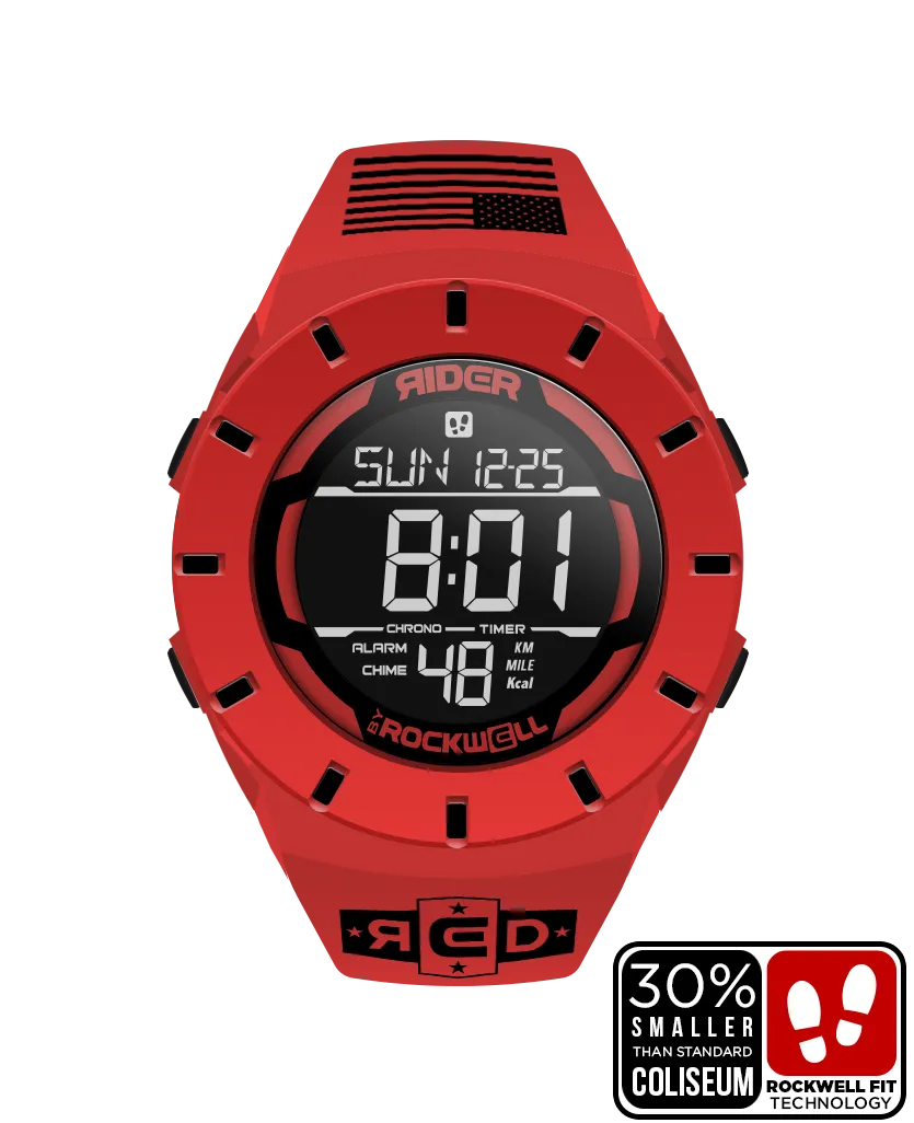 Coliseum Fit™ Forum - R.E.D. Edition (Red/Black) Watch