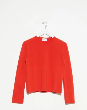 Crimson Cashmere Queen Pullover