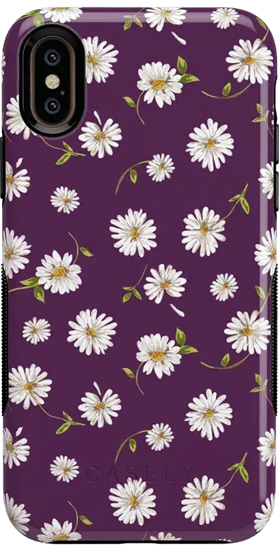 Daisy Daydream | Plum Purple Floral Case