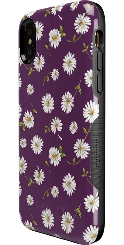 Daisy Daydream | Plum Purple Floral Case