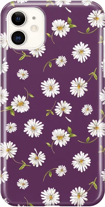 Daisy Daydream | Plum Purple Floral Case