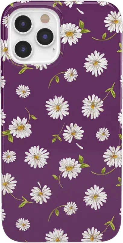 Daisy Daydream | Plum Purple Floral Case