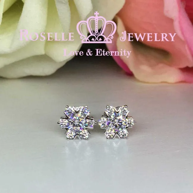 Floral Stud Earrings - ER5