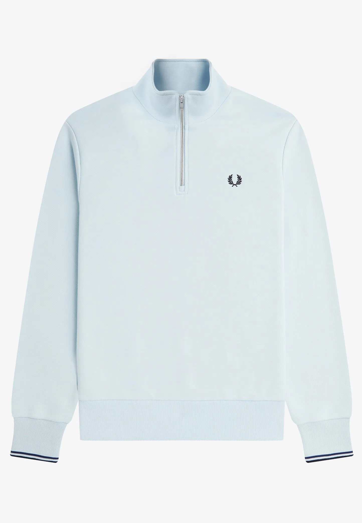 Fred Perry - Half Zip Light Ice - Sweater