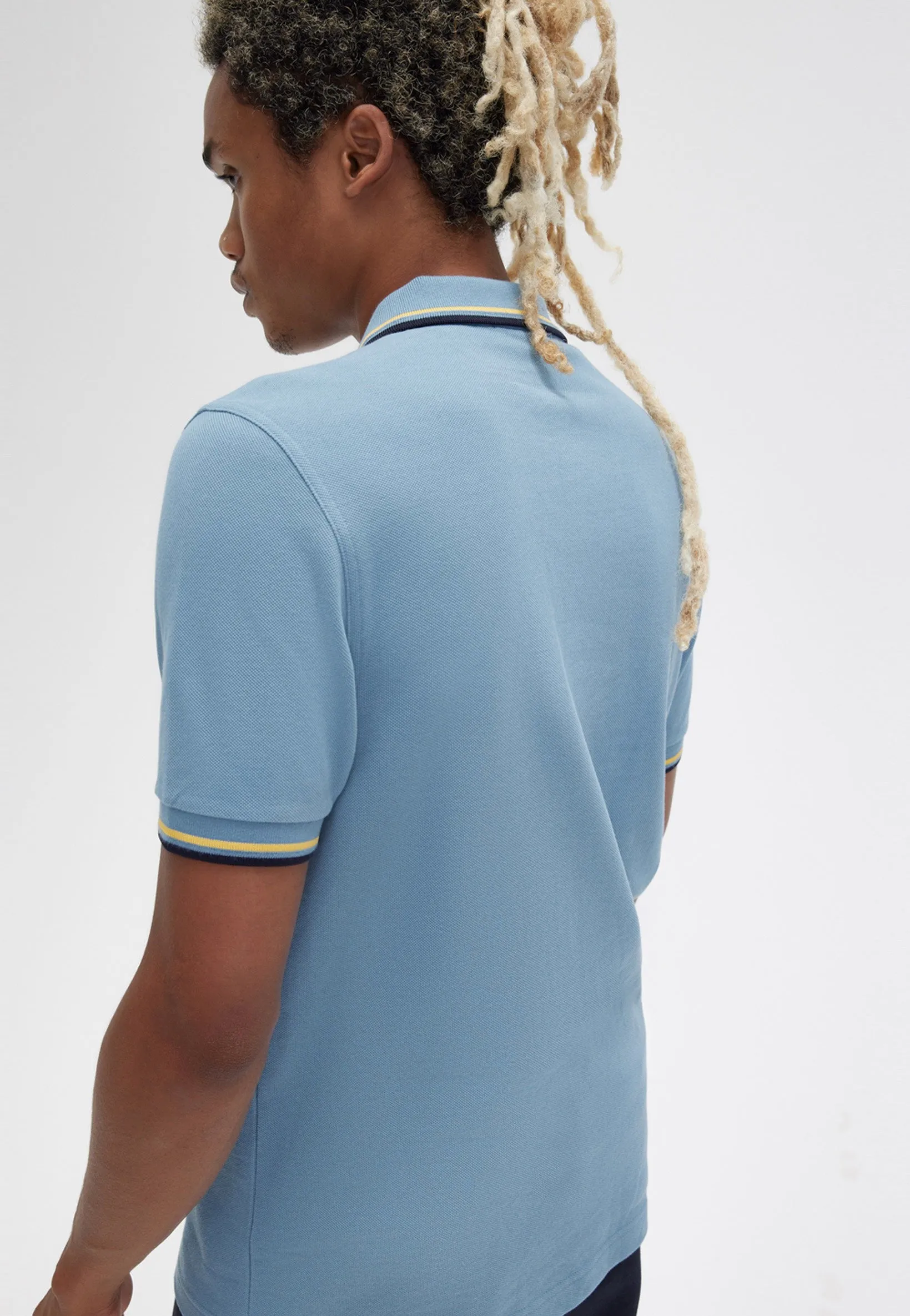 Fred Perry - Twin Tipped Ablue/Ghour/Navy - Polo