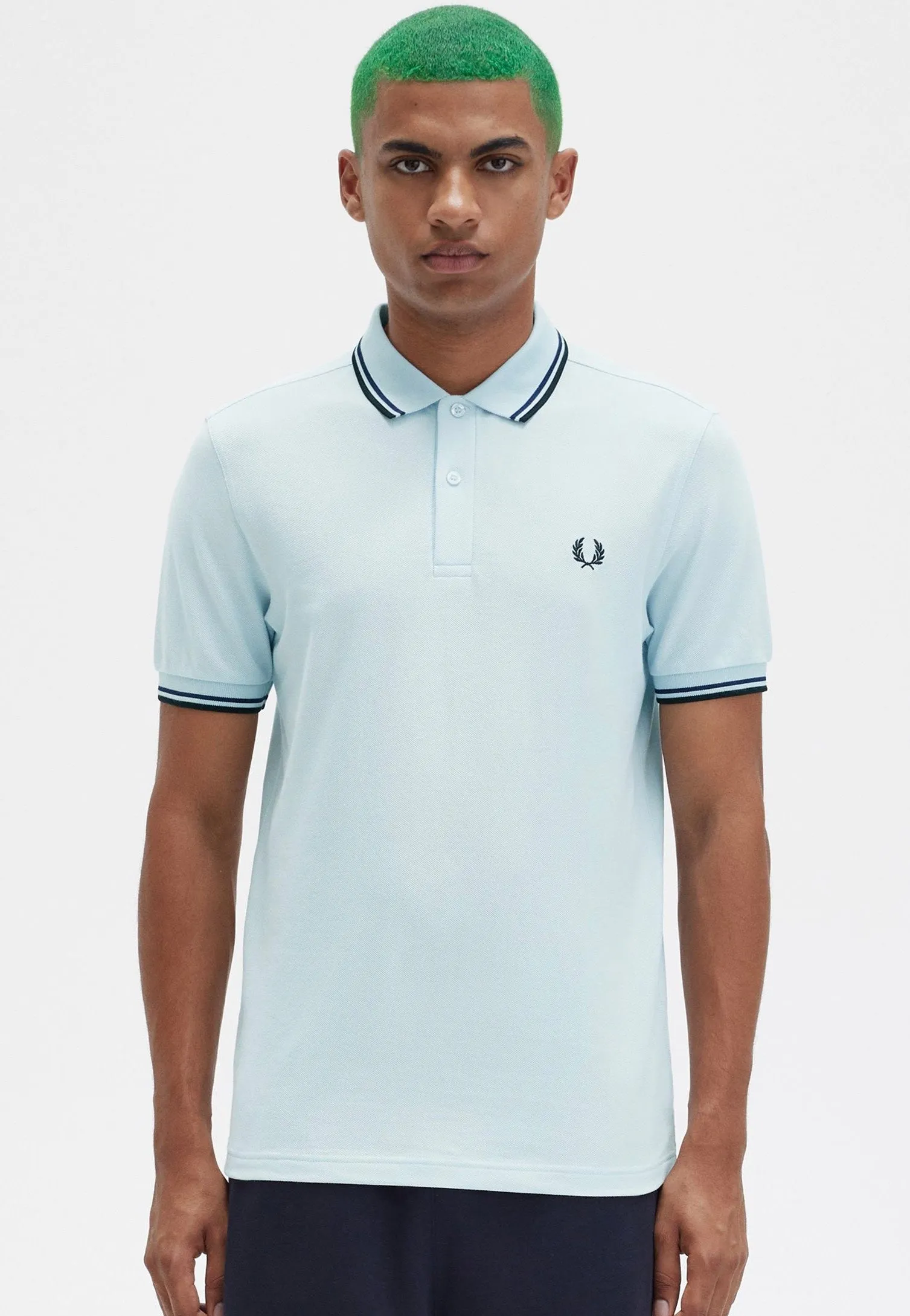 Fred Perry - Twin Tipped Light Ice - Polo