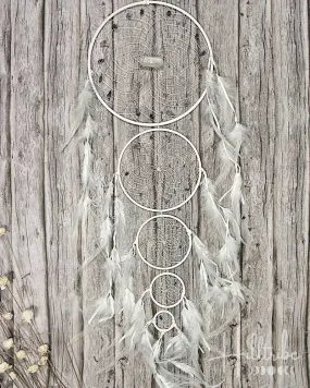 Gemstone Generation White Dreamcatcher 9"