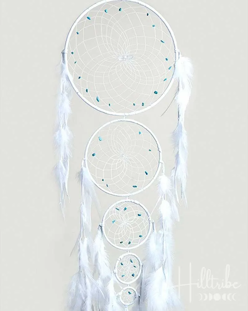 Gemstone Generation White Dreamcatcher 9"