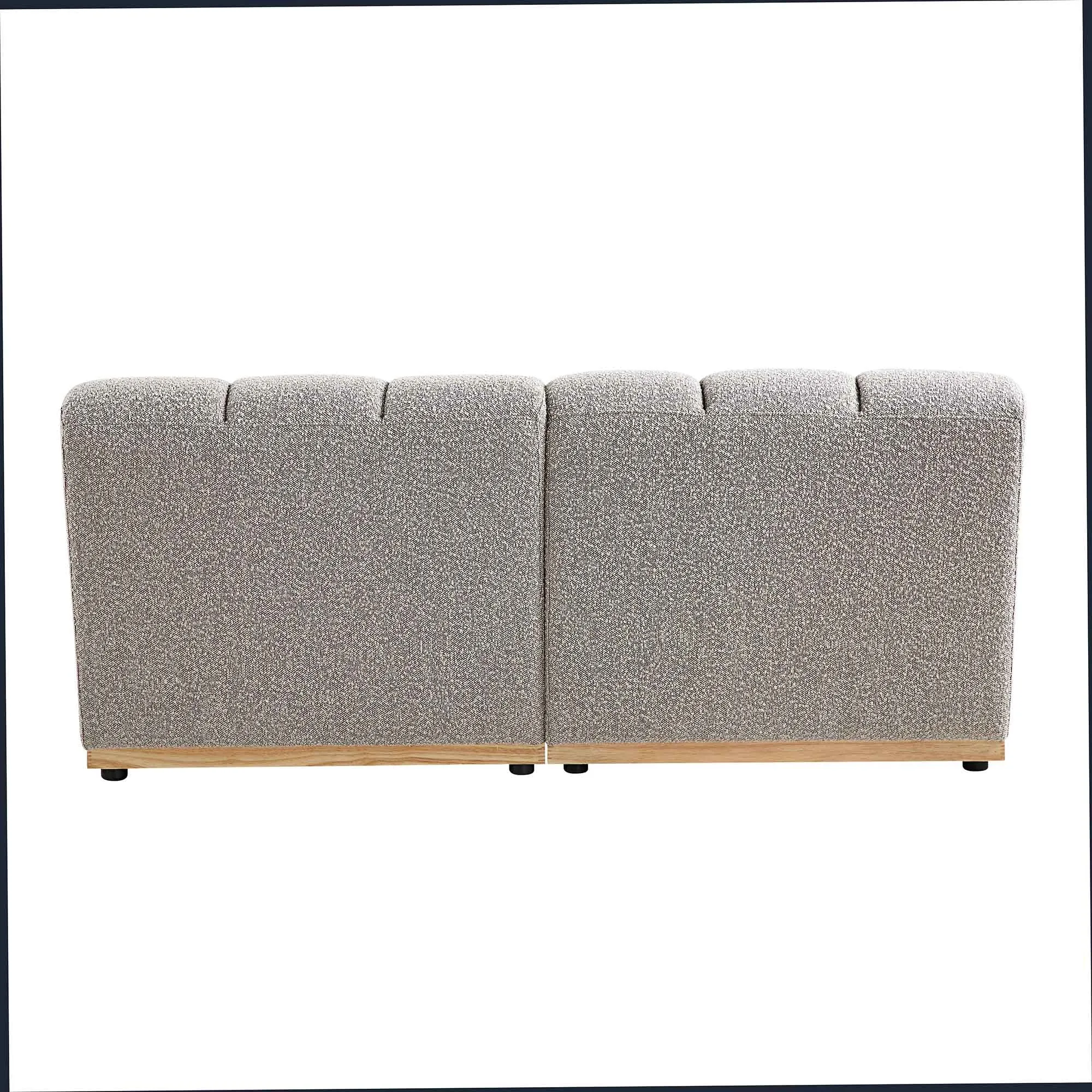 Granvia Taupe Boucle Modular Sofa, 2-Seater Sofa