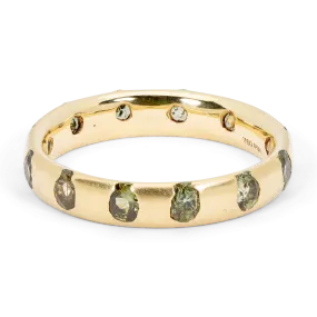 Green Celeste Ring - Size 7.5 - 11245