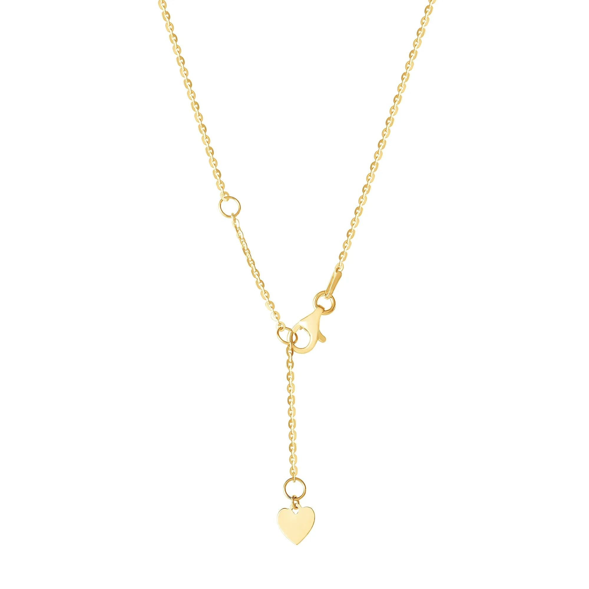 Hello Kitty Gold Plated Silhouette Diamond Necklace