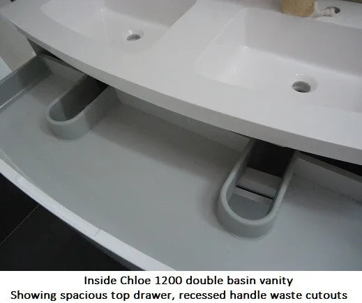 Henry Brooks - Chloe Vanity 2 Drawer - Double Basin 1200mm