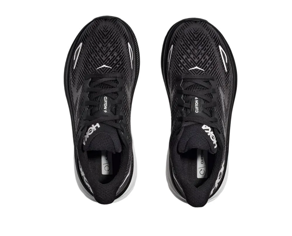 Hoka Women's Clifton 9 Black / White