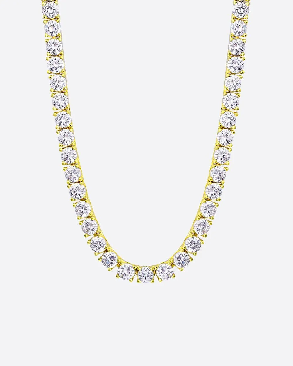 ICE BREAKER CHAIN. - 5MM 18K GOLD