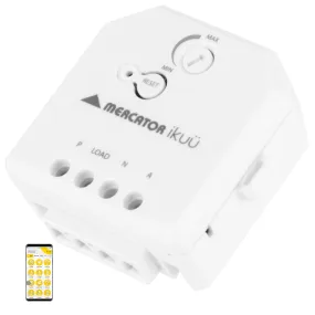 Ikuü Smart Zigbee Inline Switch With Dimmer - Momentary Press Switch