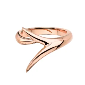 Interlocking Embrace Ring - 18ct Rose Gold