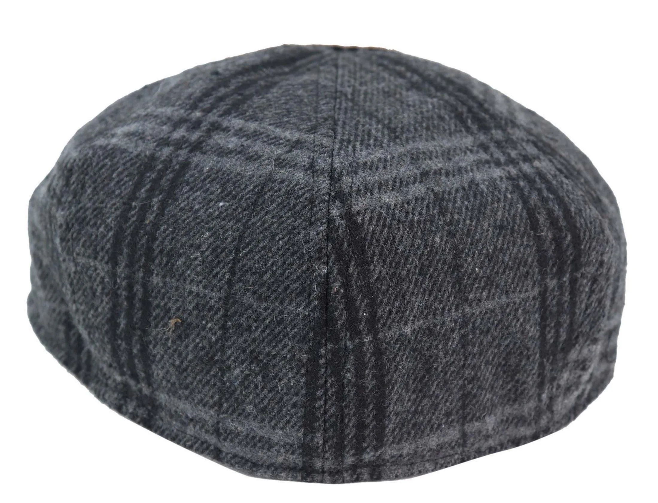 Kids Grandad Flat Cap Tweed Herringbone