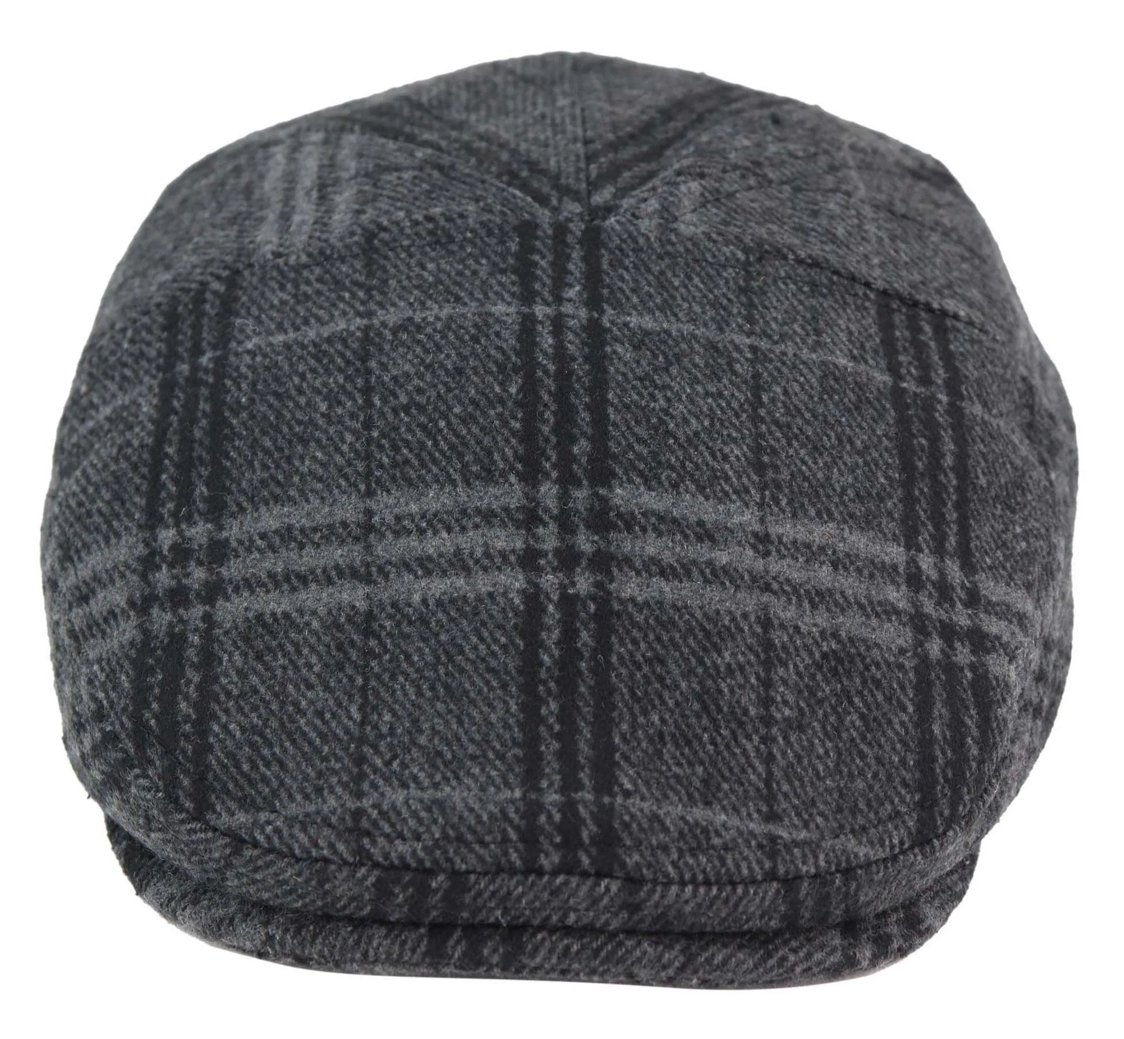 Kids Grandad Flat Cap Tweed Herringbone